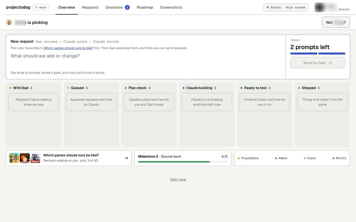 projectodog screenshot